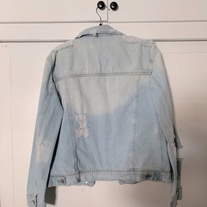 Distressed Jean jacket